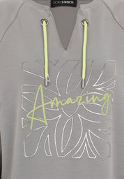 Sweatshirt aus Modal-Mix - 92-Stein - Grau