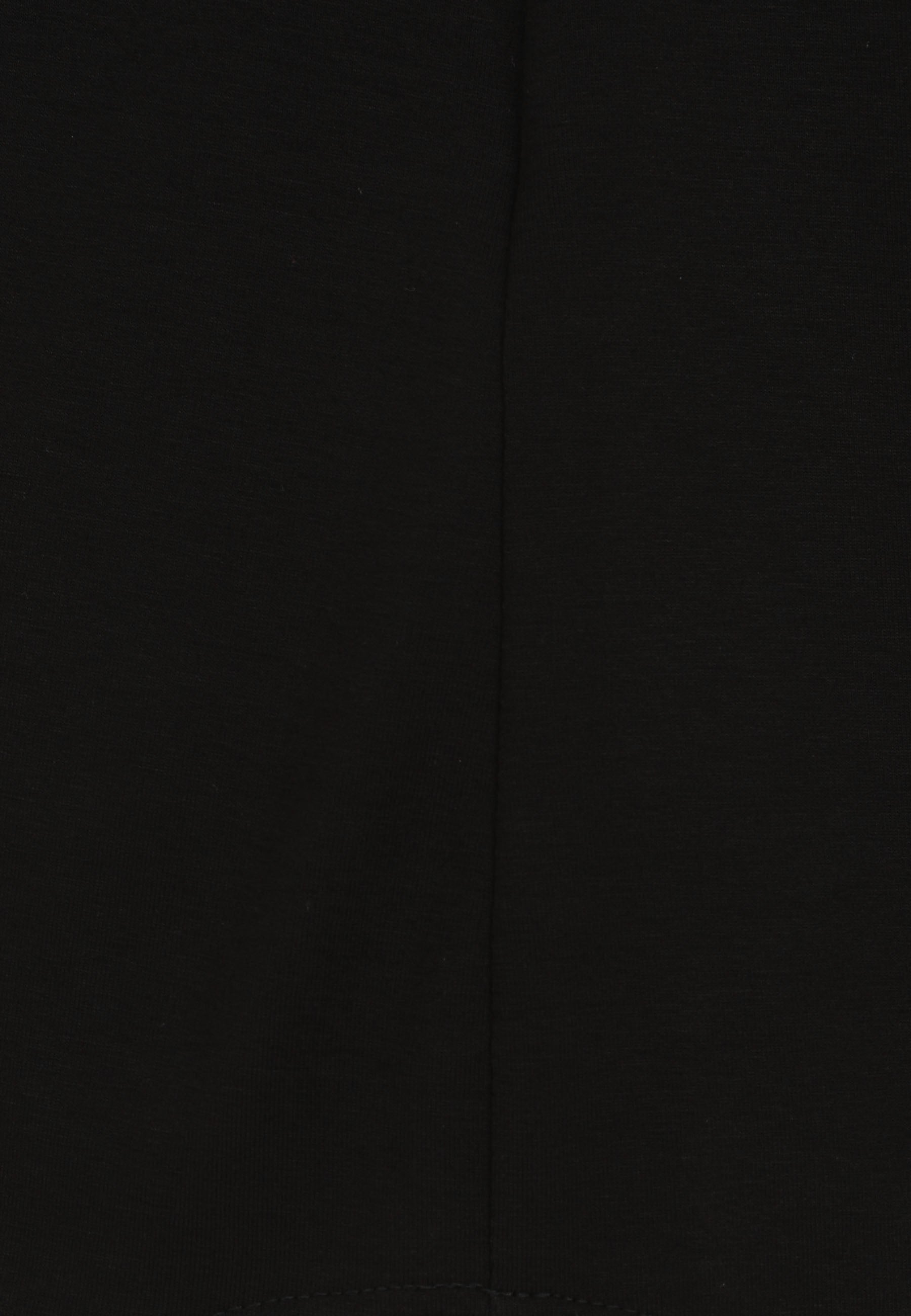 T-Shirt aus Viskose - 99-Schwarz - Schwarz