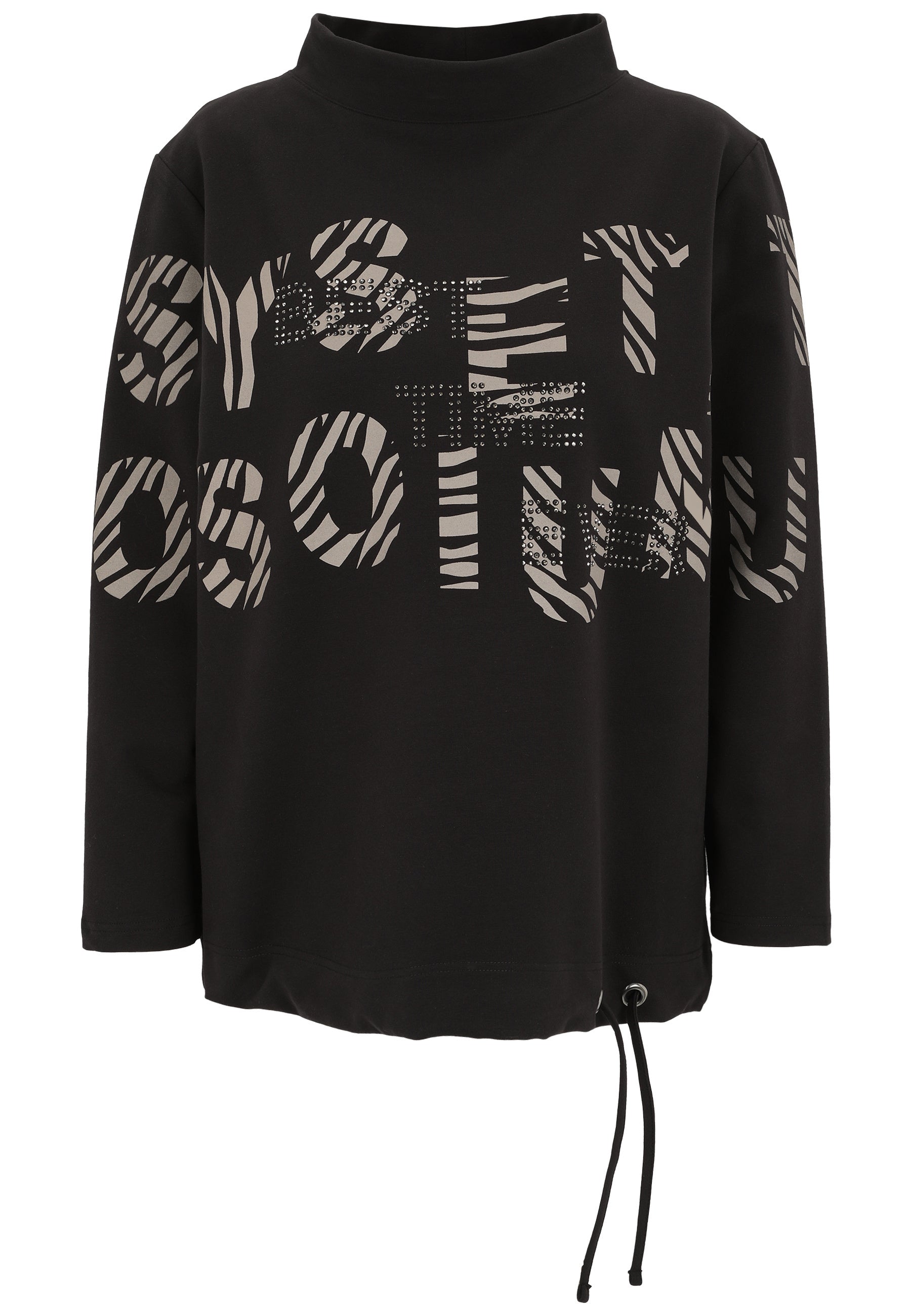 Sweatshirt aus Baumwollmix - 82-Bast - Beige