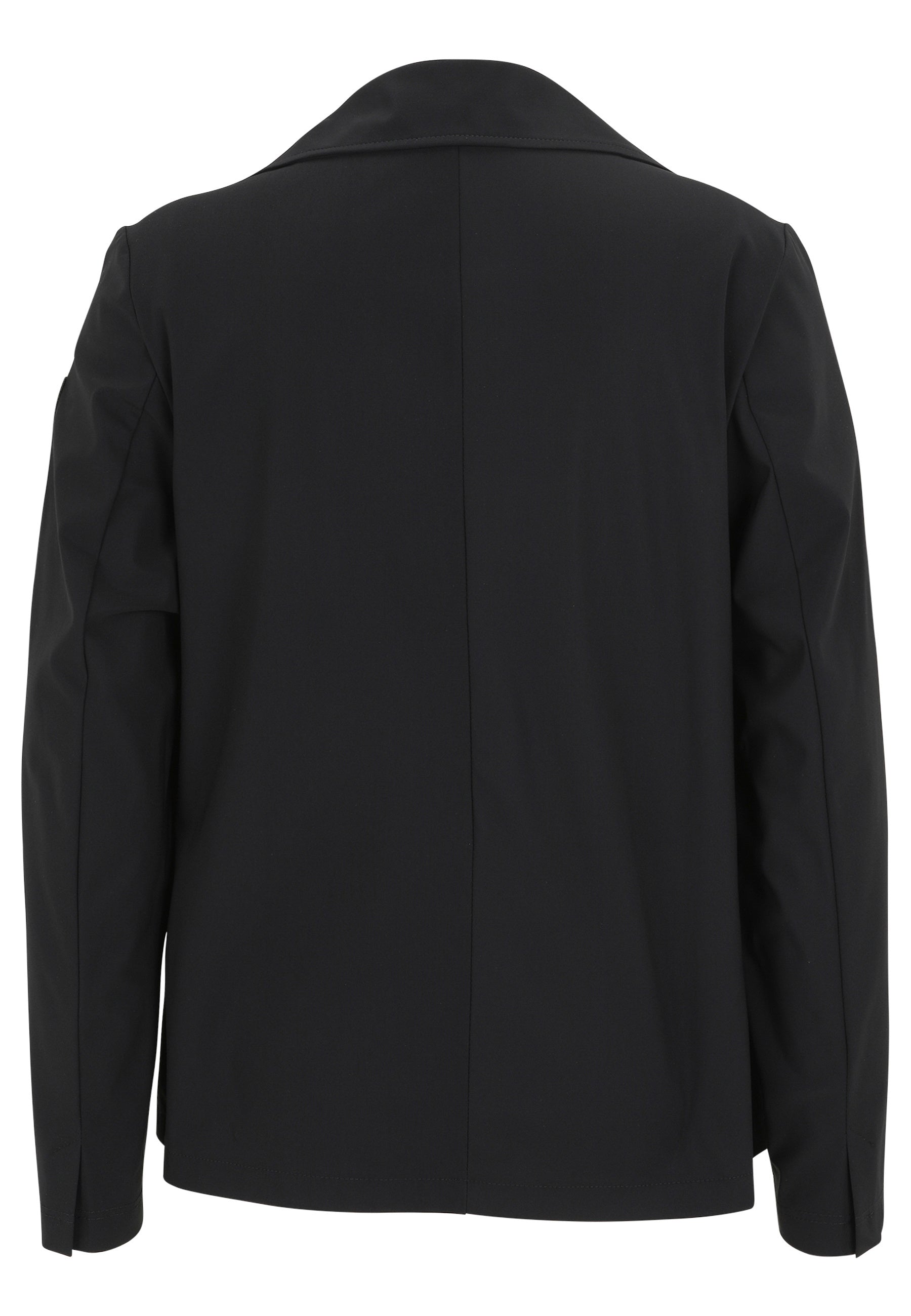 Blazer mit Badge - 99-Schwarz - Schwarz