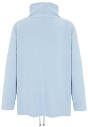 Sweatshirt aus Modal-Mix - 58-Hellblau - Blau