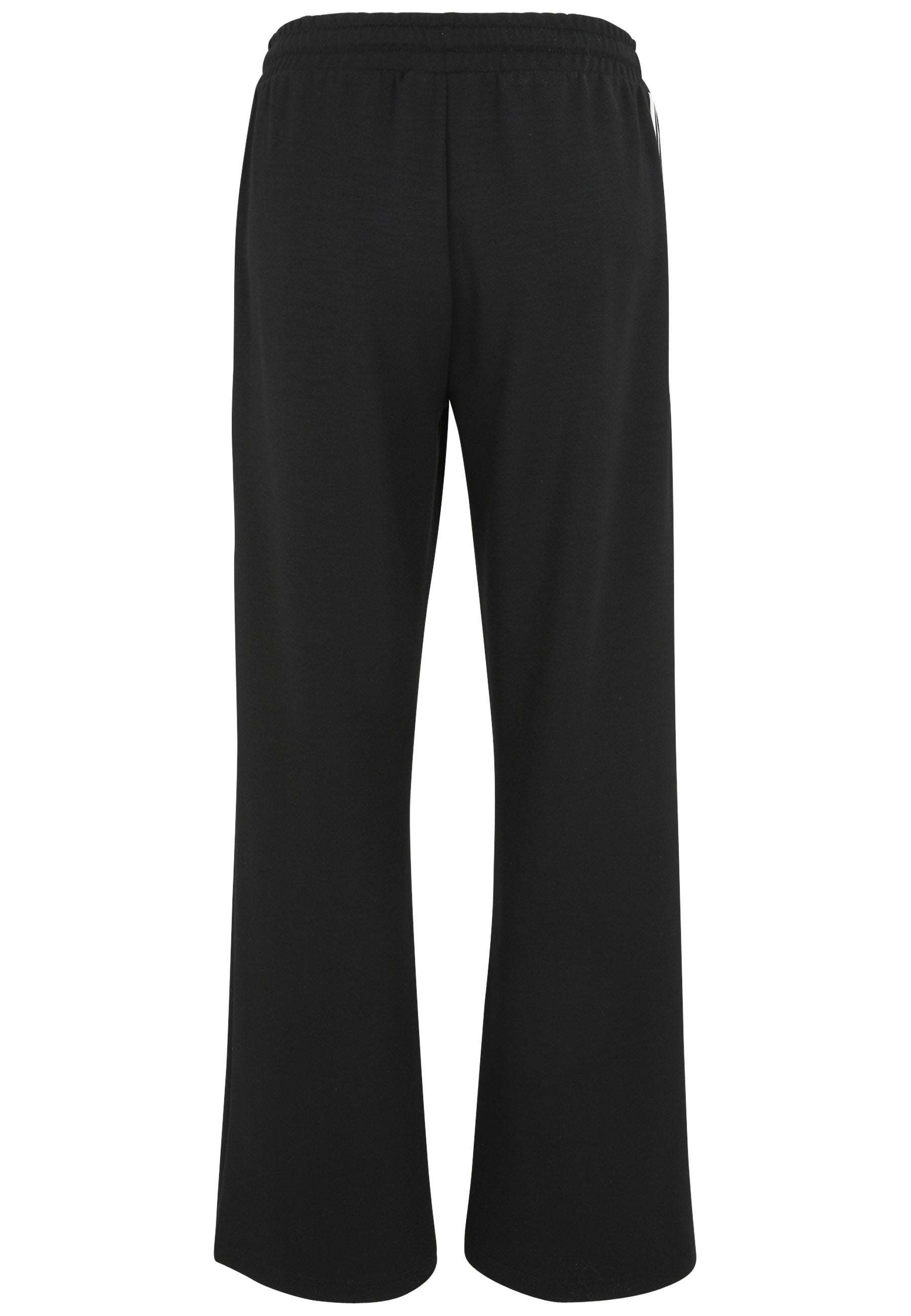 Joggpants Wide Leg - 91-Schwarz/WeiSS - Schwarz