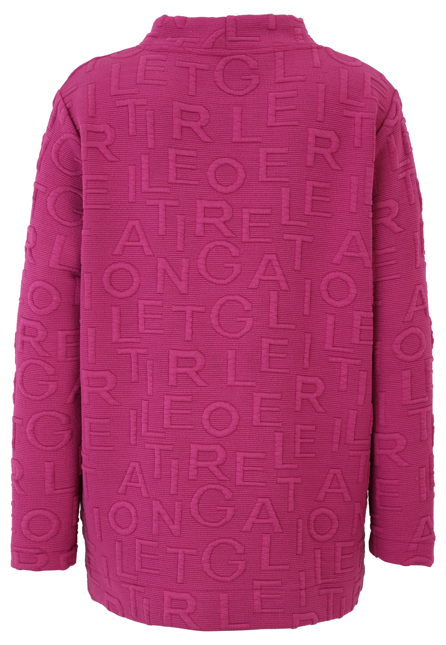 Sweatshirt aus Viskosemix - 45-Beere - Rosa