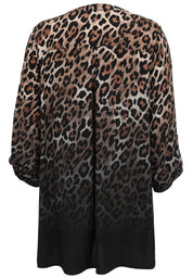 Bluse aus Viskose - 82-Bast - Braun