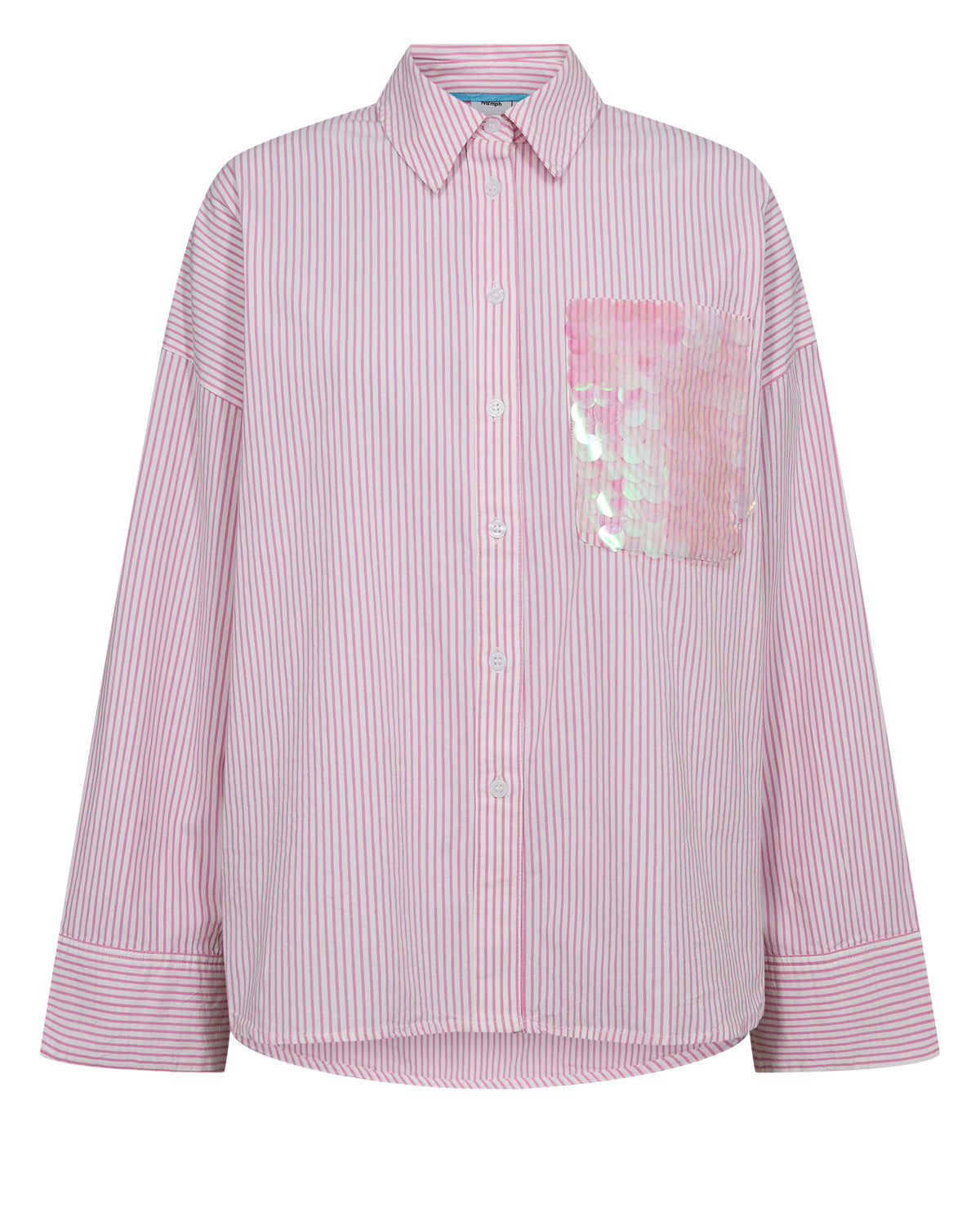 Bluse NUDARMI gestreift - 2703 - Rosa