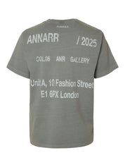 T-Shirt aus Bio-Baumwolle - Sharkskin/LONDON - Grau