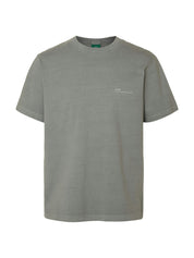T-Shirt aus Bio-Baumwolle - Sharkskin/LONDON - Grau