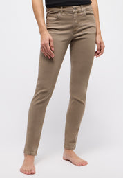 Jeans Skinny Slim Fit - 44458-truffle used - Braun