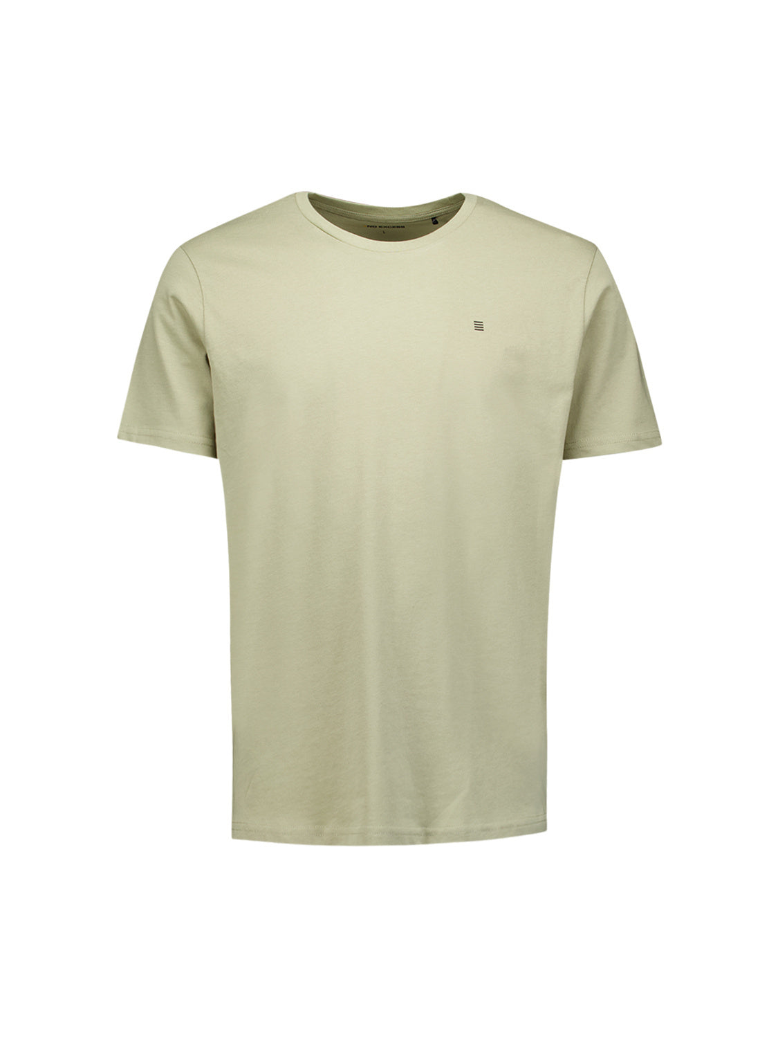 T-Shirt aus Baumwolle - 197-Light Moss - Grün