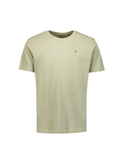 T-Shirt aus Baumwolle - 197-Light Moss - Grün