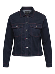 Jeansjacke WILLY - Dark Blue Denim/RINSE - Blau