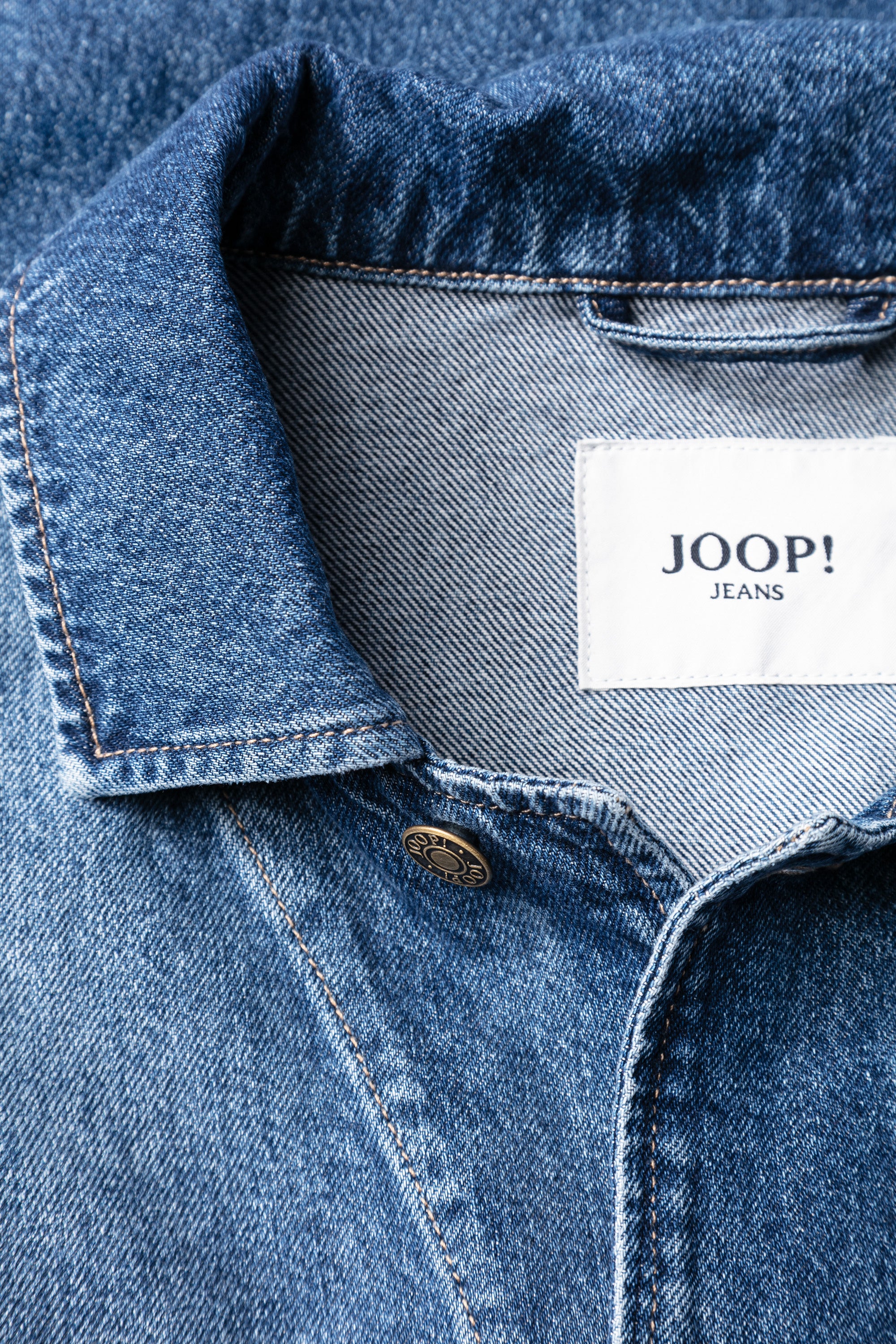 Jeansjacke aus Baumwolle - 433-Bright Blue 433 - Blau