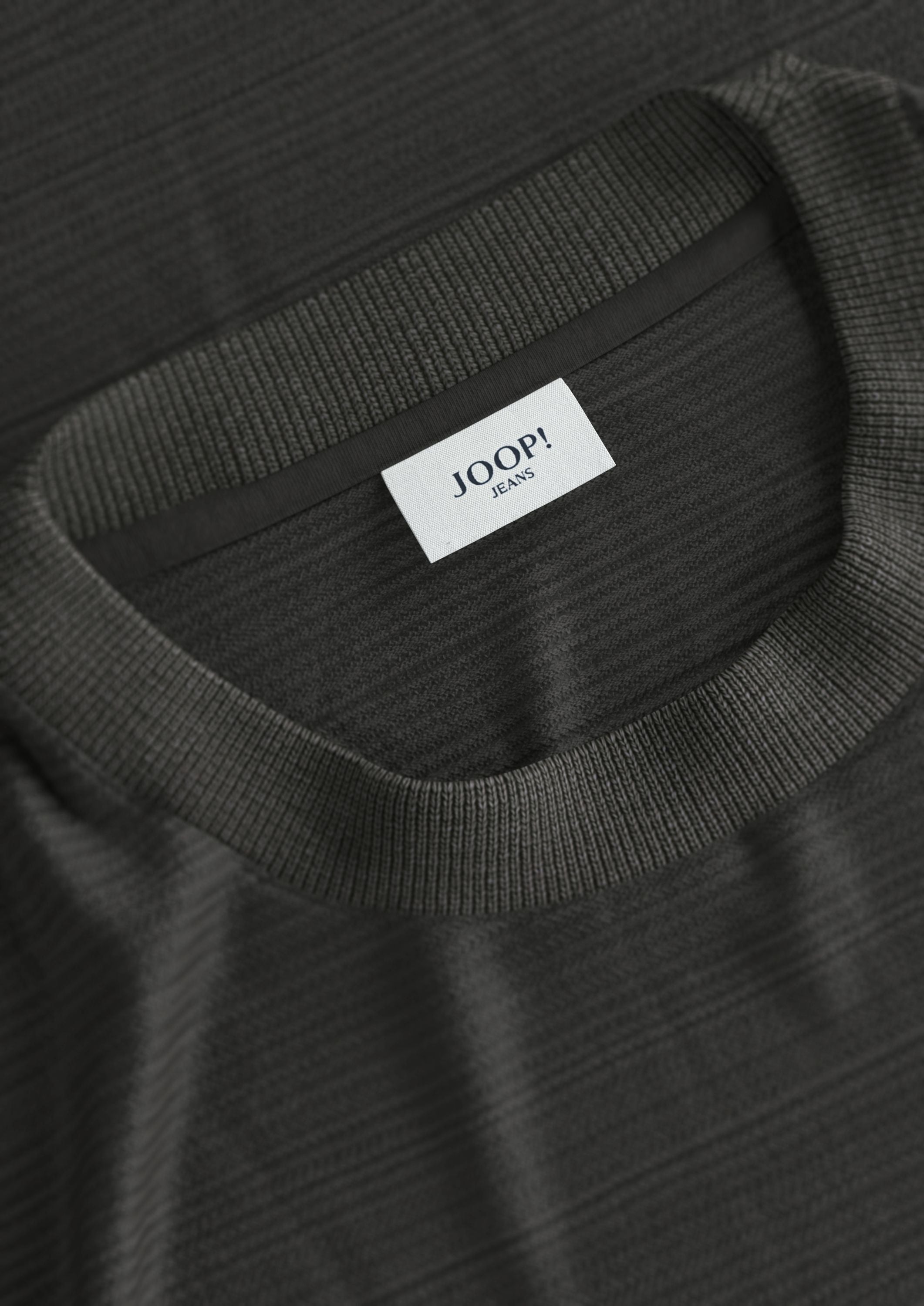 Strickpullover ERALDO - 001-Black 001 - Schwarz