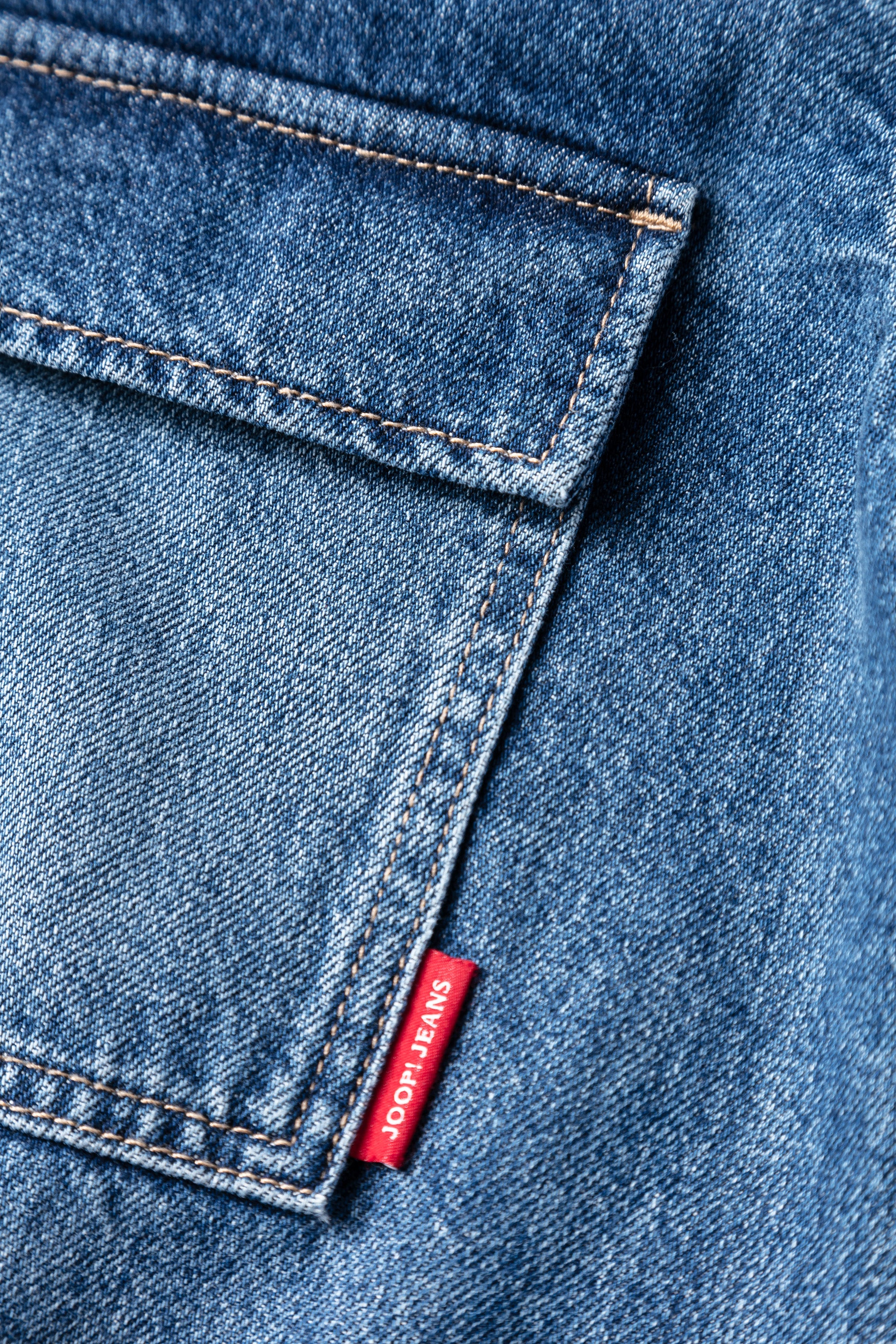 Jeansjacke aus Baumwolle - 433-Bright Blue 433 - Blau