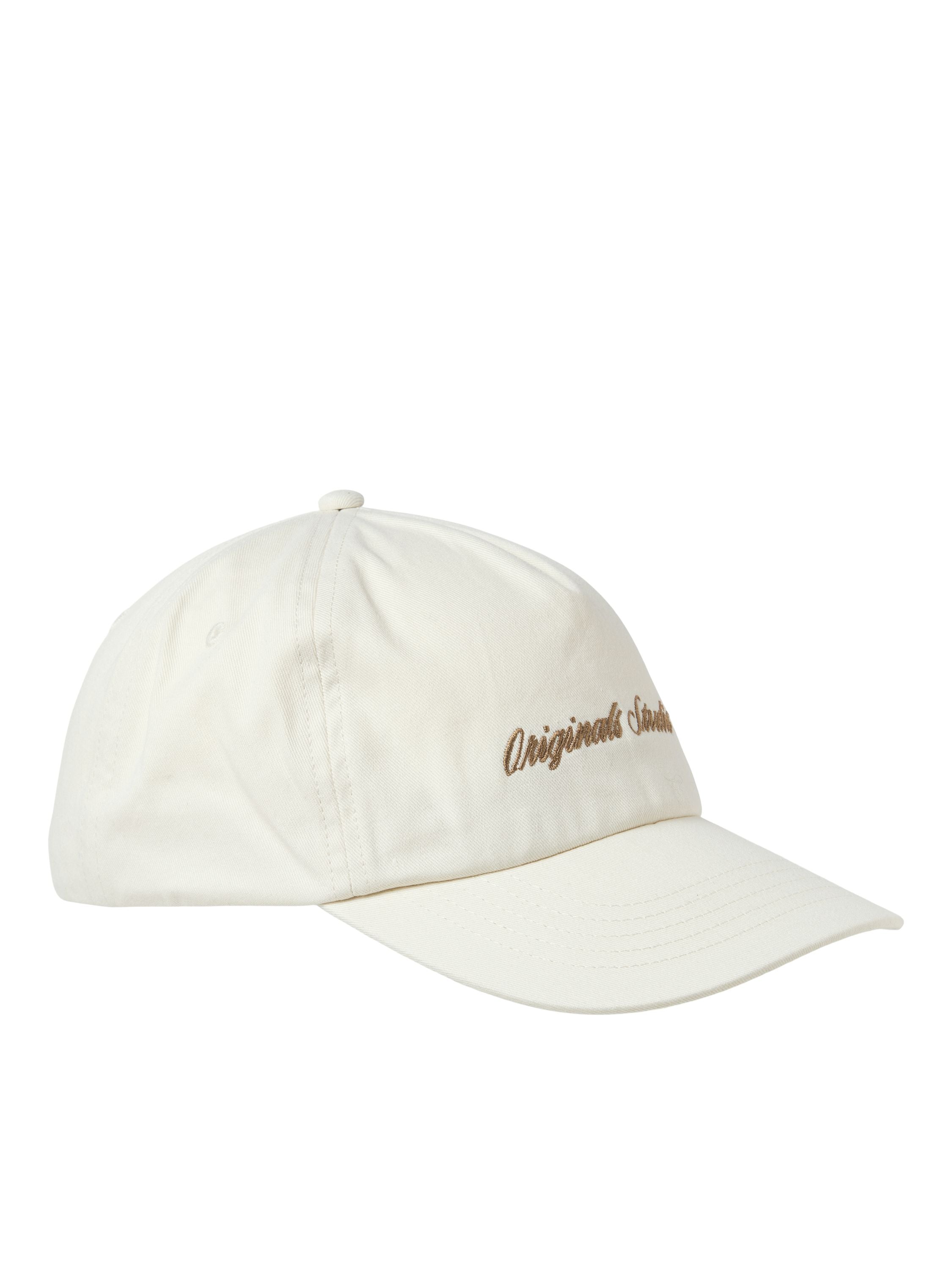 Cap aus Bio Baumwolle - Antique White - Weiß