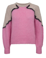 Strickpullover aus Wollmix - 2535 - Rosa