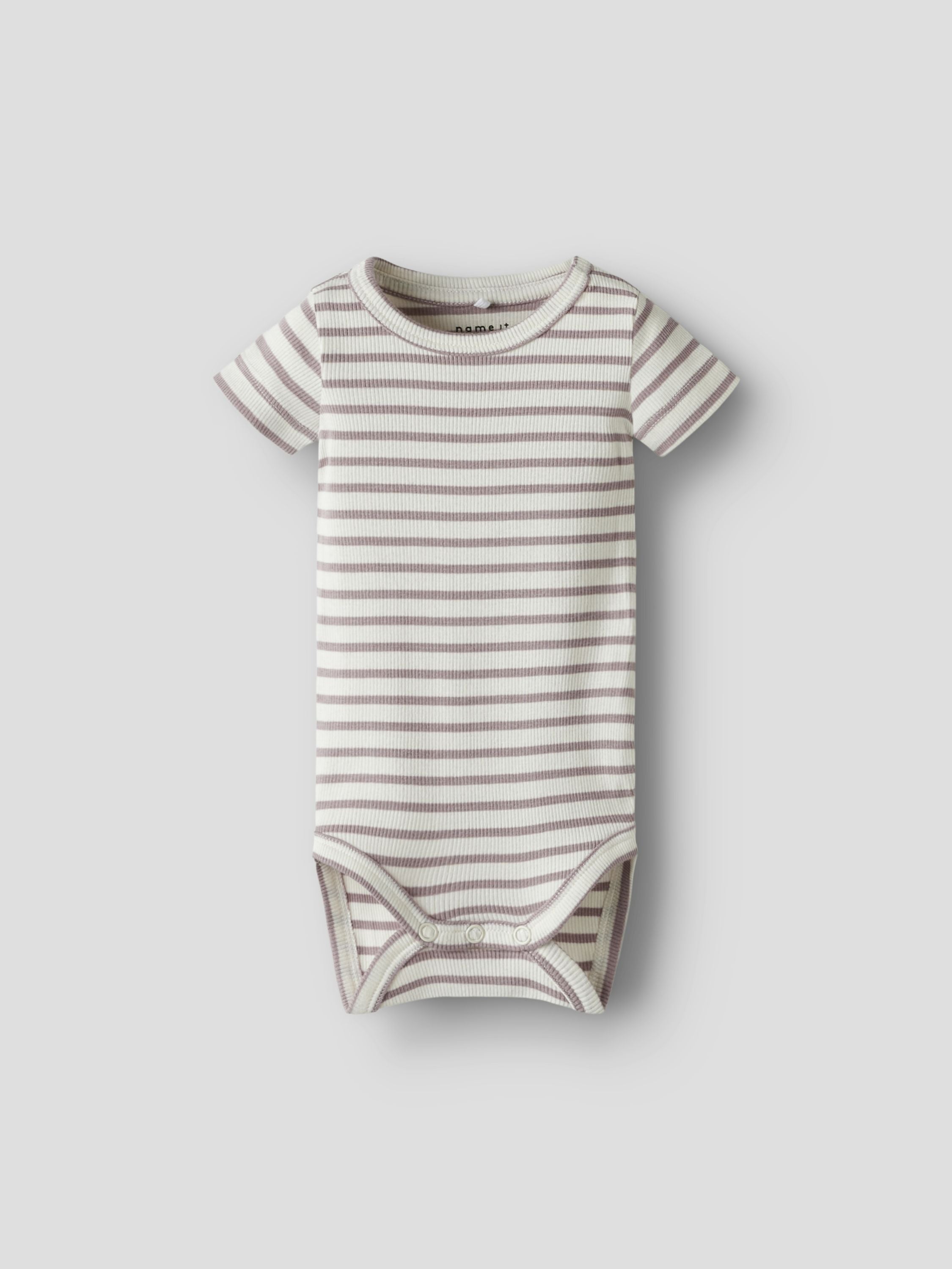 Body aus Rippstrick - Deauville Mauve - Rosa