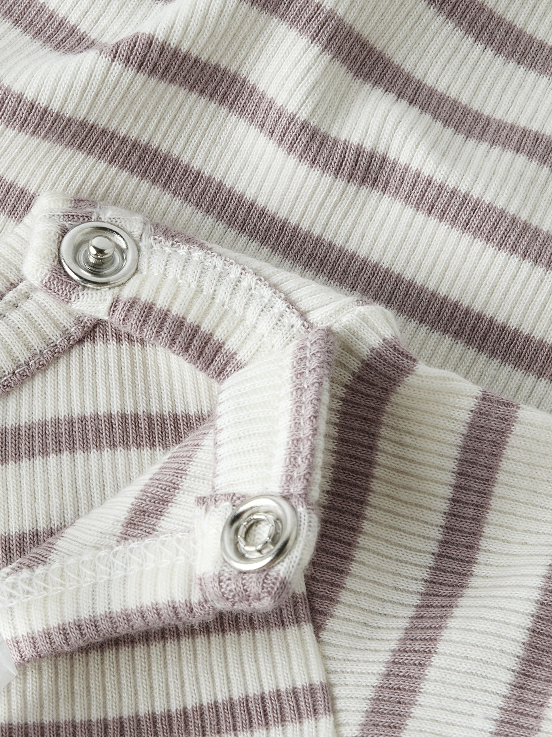 Body aus Rippstrick - Deauville Mauve - Rosa