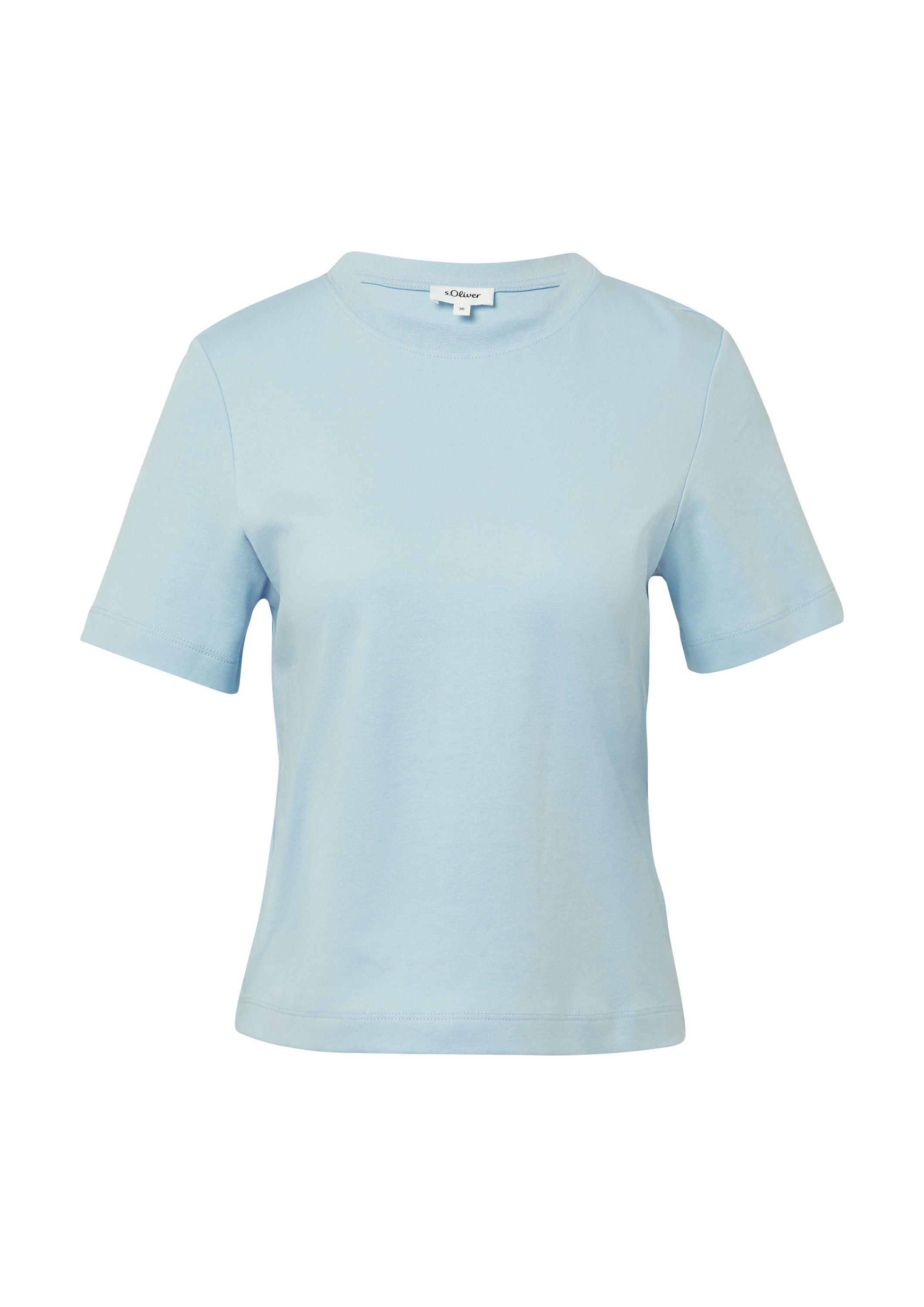 T-Shirt aus Baumwolle - 5083-BLUE - Blau