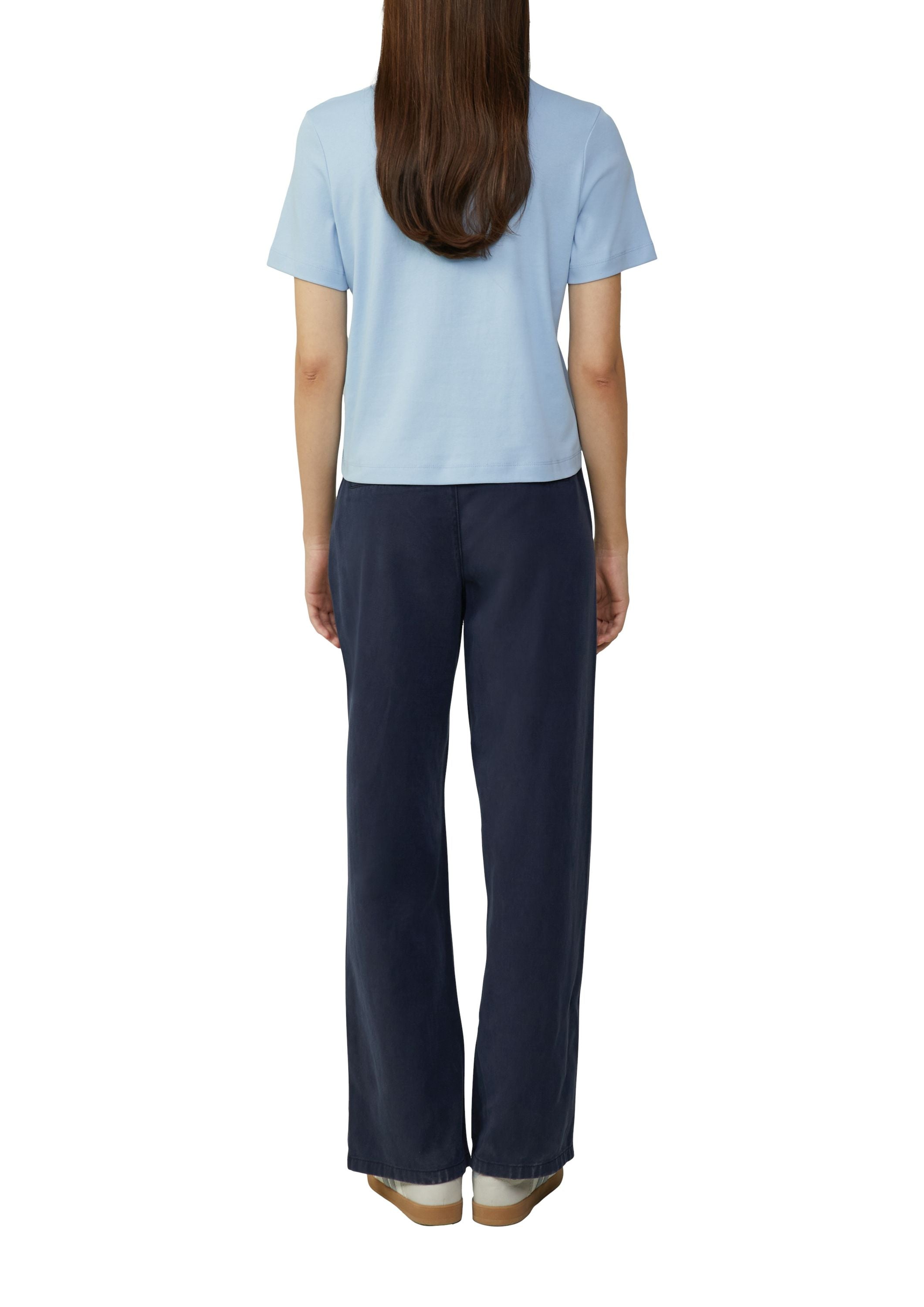 T-Shirt aus Baumwolle - 5083-BLUE - Blau