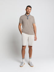 T-Shirt aus Baumwolle - 018-Clay - Beige