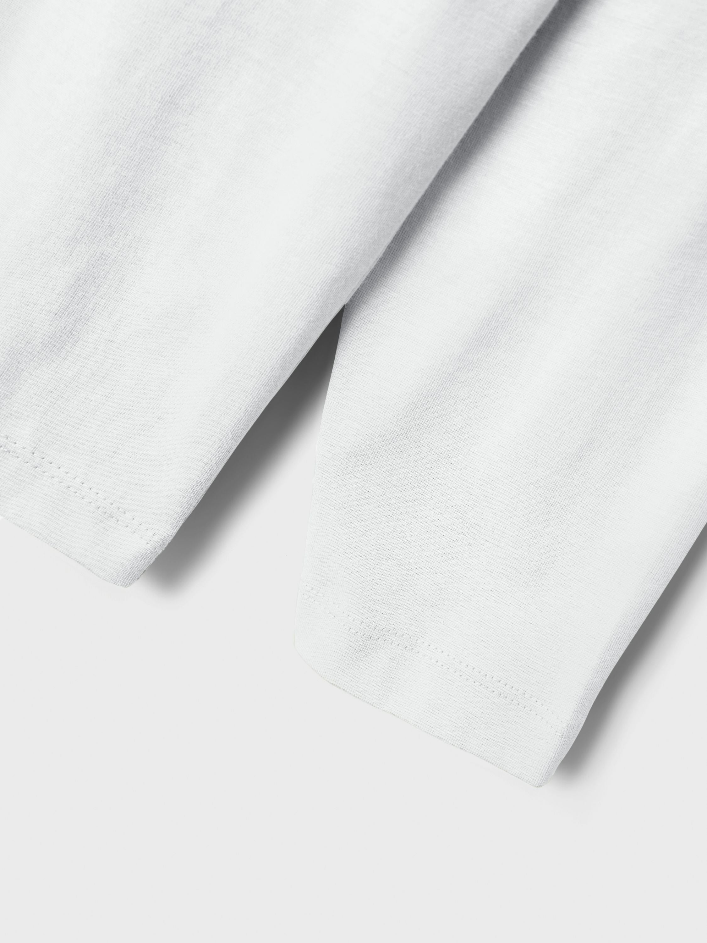 Langarmshirt - Bright White - Weiß