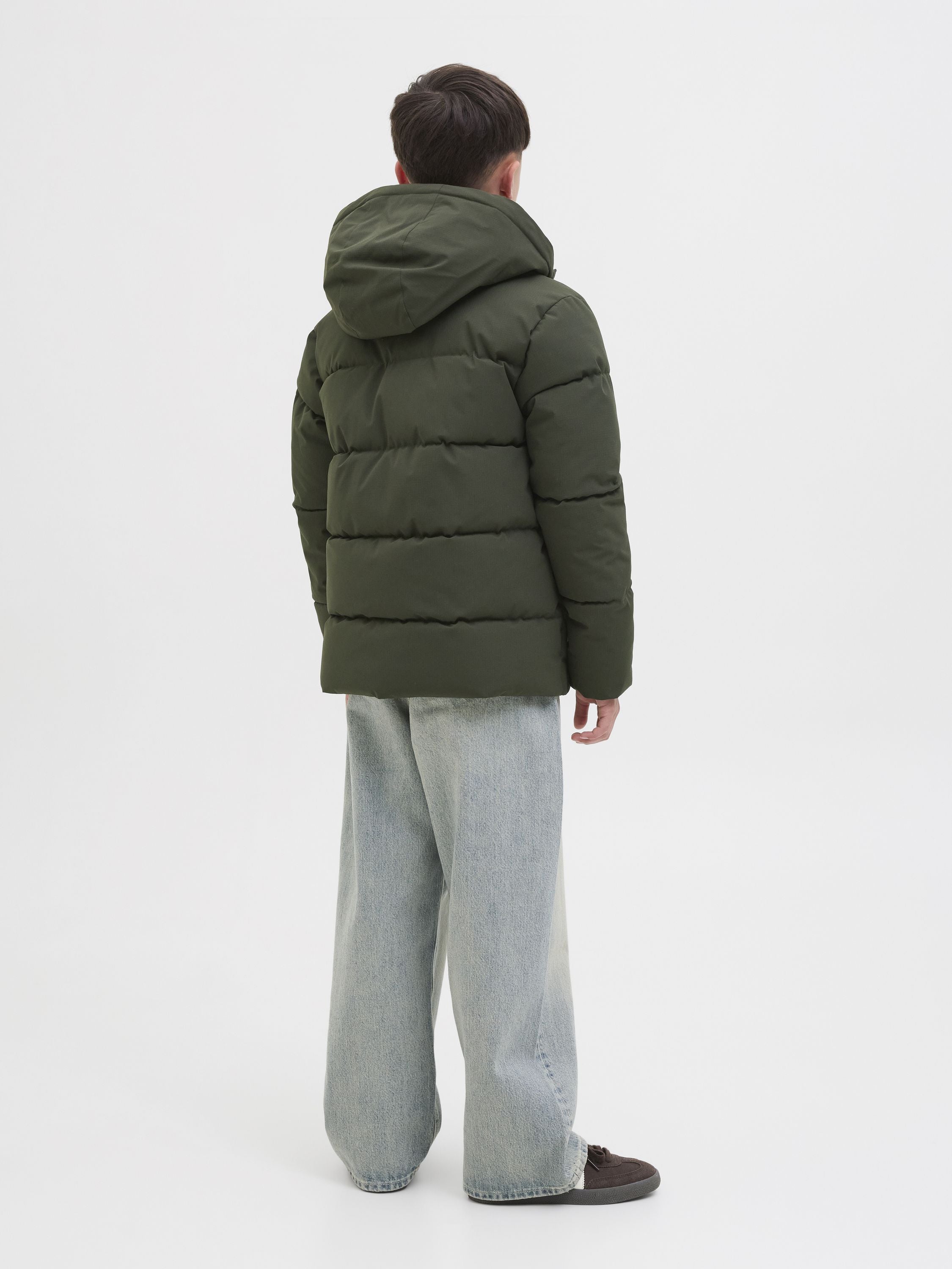 Winterjacke aus recycelten Polyester - Rosin - Grün