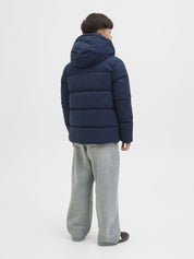 Winterjacke aus recycelten Polyester - Sky Captain - Blau