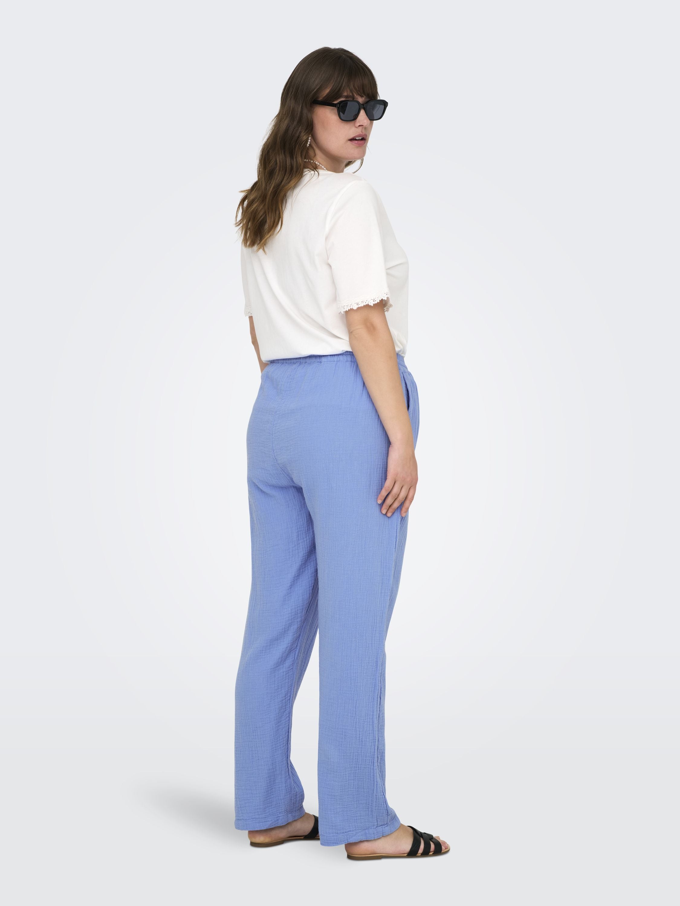 Freizeithose THYRA Comfort Fit - Provence - Blau