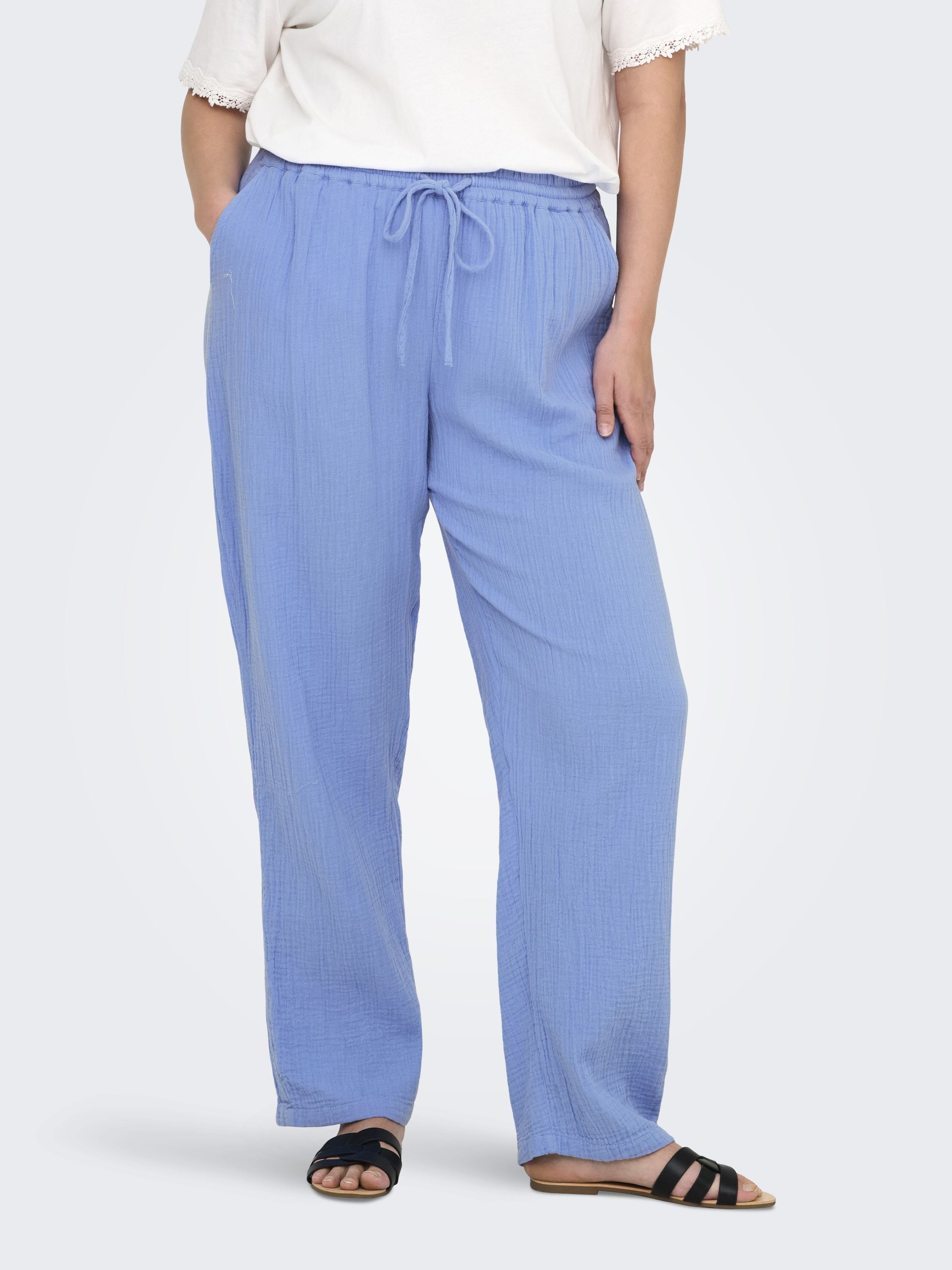 Freizeithose THYRA Comfort Fit - Provence - Blau