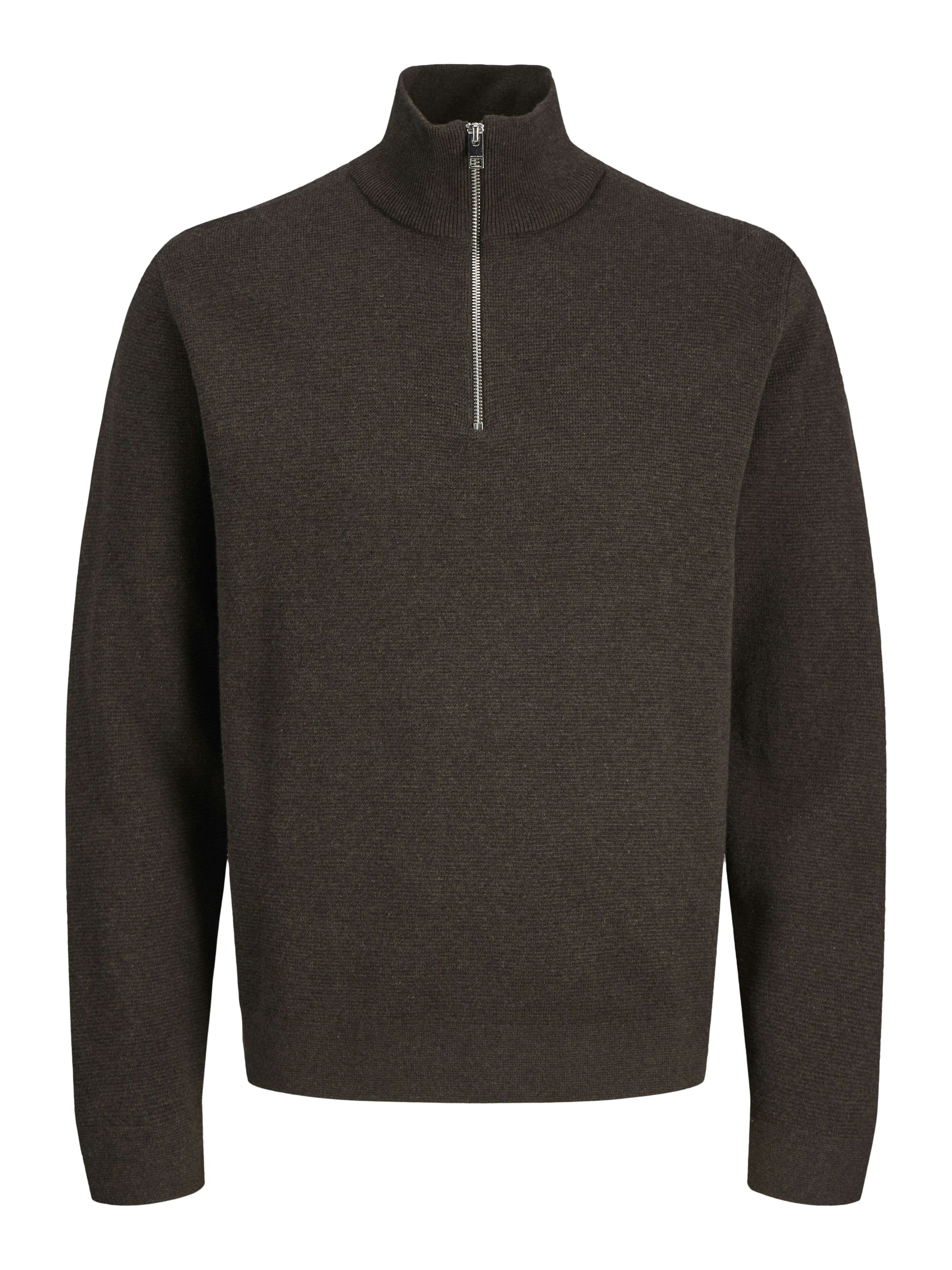 Strickjacke aus Baumwolle - Delicioso/Melange - Braun