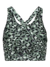 Sport-BH ONPMILLE - Laurel Wreath/Leo AOP - Grün