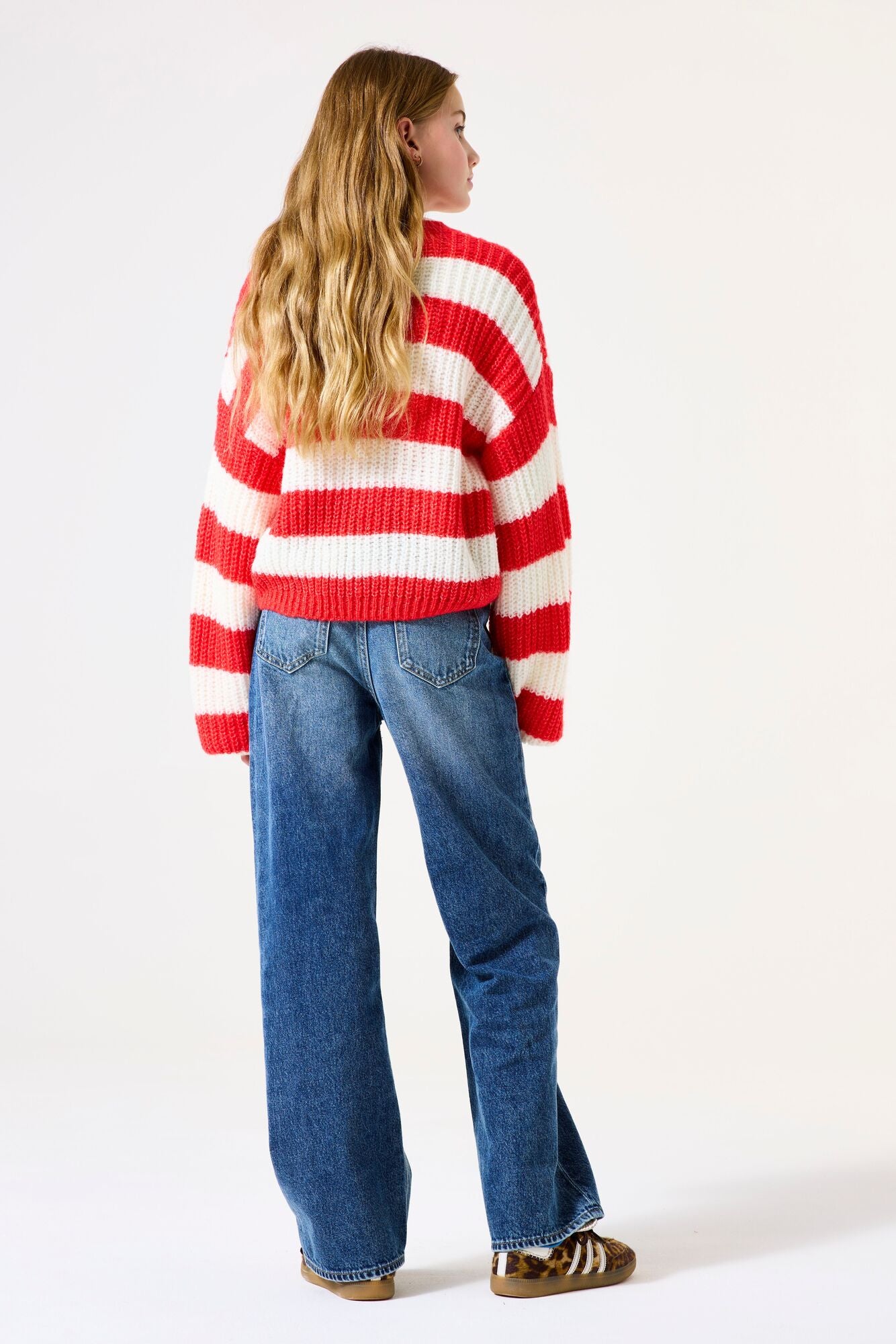 Strickpullover - 3016-chili red - Rot