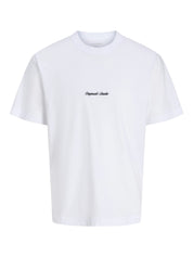T-Shirt aus Baumwolle - Bright White - Weiß