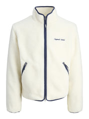 Teddyjacke mit Stehkragen - Ocean Cavern - Weiß