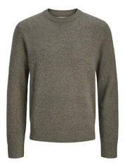 Strickpullover aus Wolle - Stone Gray/MELANGE - Grau