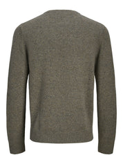 Strickpullover aus Wolle - Stone Gray/MELANGE - Grau