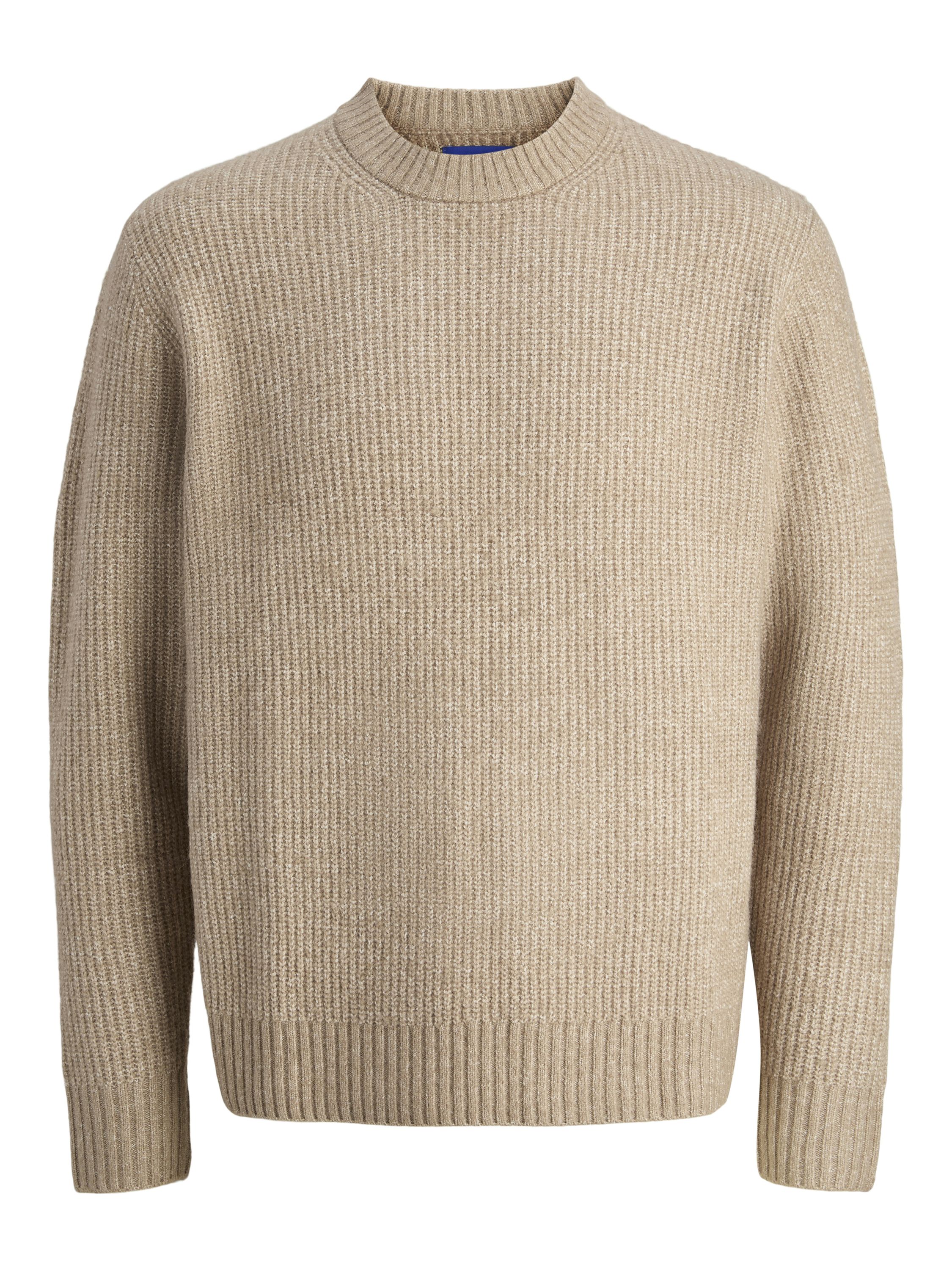 Strickpullover - Mocha Meringue - Braun