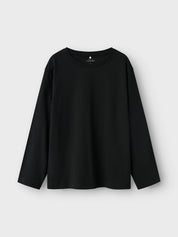 Langarmshirt - Black - Schwarz