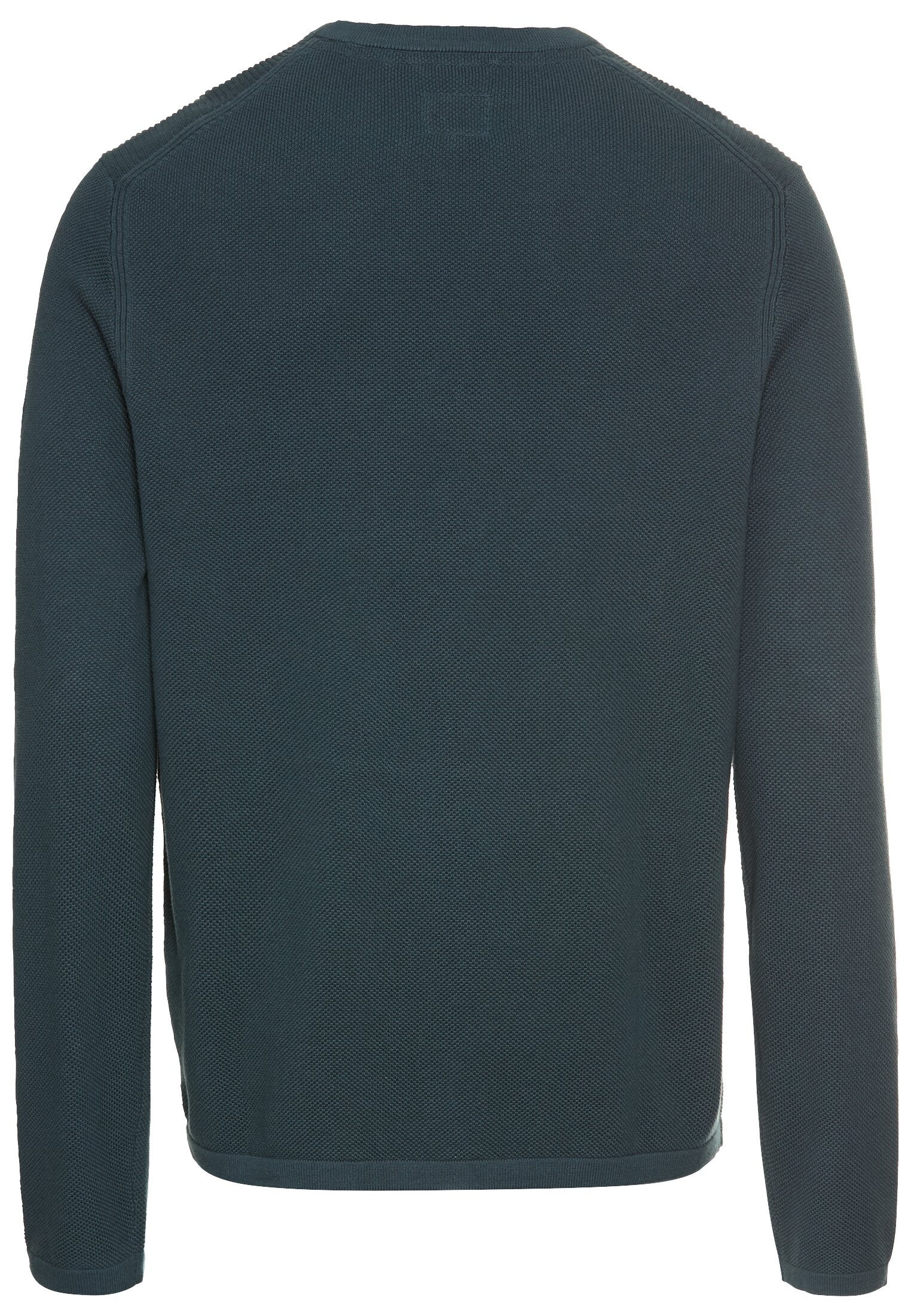 Pullover aus reiner Baumwolle - 47-Tinted Blue - Blau
