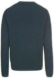 Pullover aus reiner Baumwolle - 47-Tinted Blue - Blau