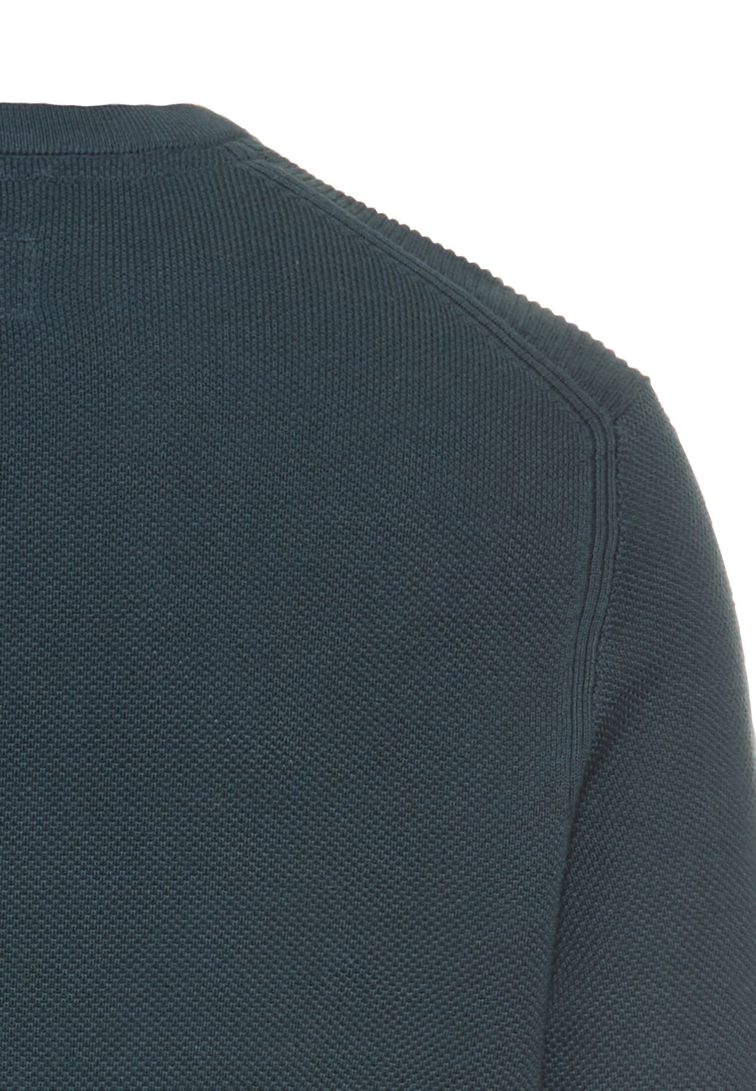 Pullover aus reiner Baumwolle - 47-Tinted Blue - Blau