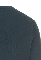 Pullover aus reiner Baumwolle - 47-Tinted Blue - Blau