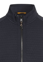 Sweatjacke aus Baumwollmix - 48-Dark Navy - Blau