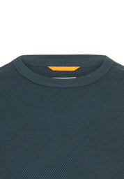 Pullover aus reiner Baumwolle - 47-Tinted Blue - Blau