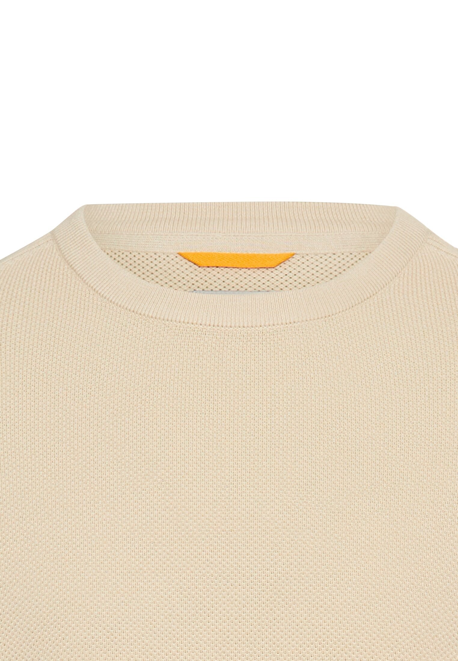 Pullover aus reiner Baumwolle - 11-Oatmeal - Beige