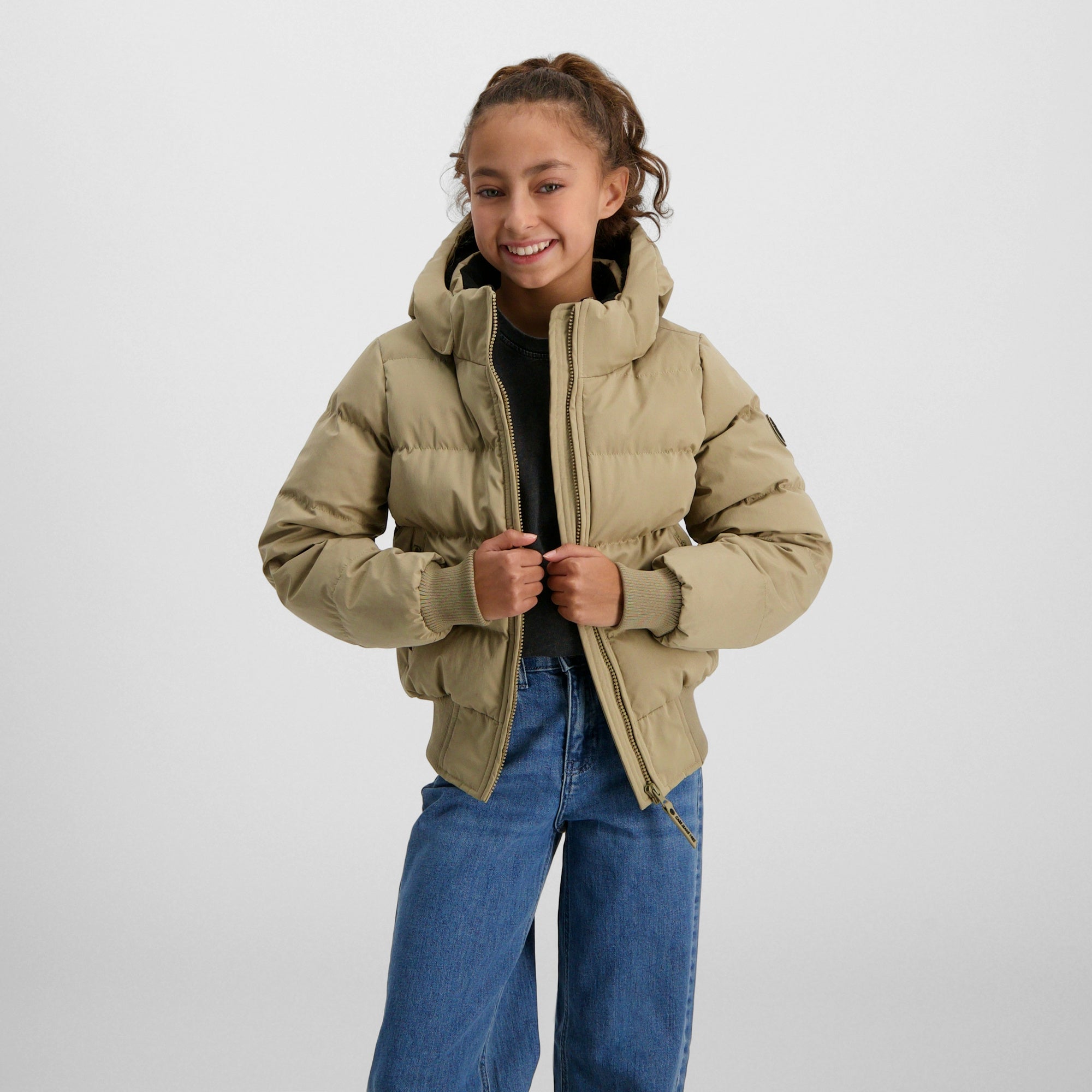 Winterjacke ATUYA jr. - 83-Sand - Beige