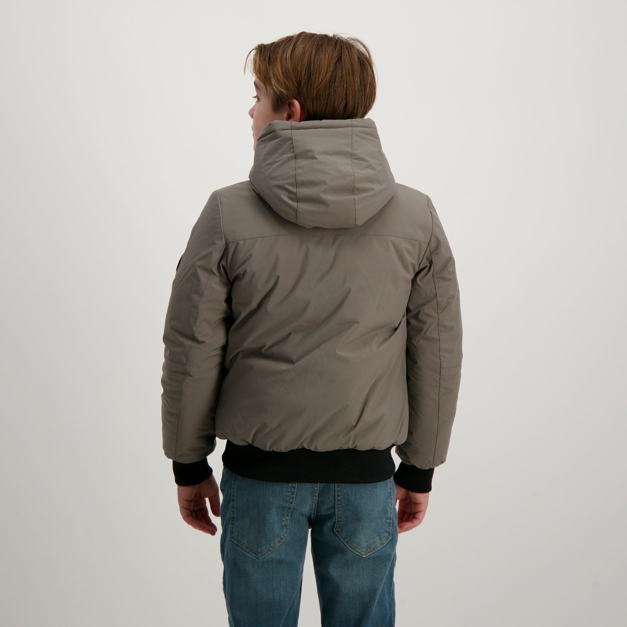 Winterjacke PRANOY jr. - 87-Taupe - Braun