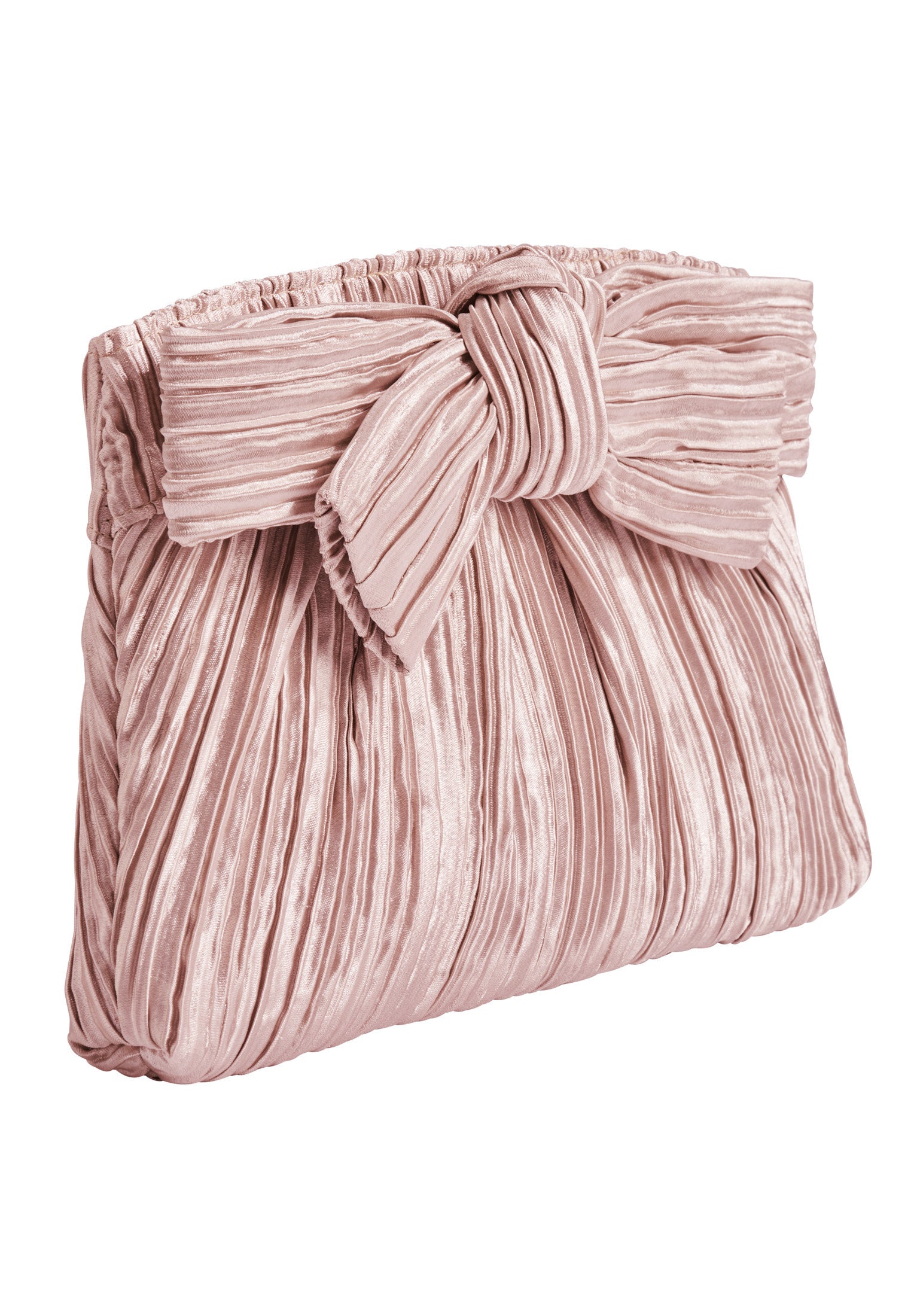 Abendtasche mit Schleifenapplikation - 691 - Rosa