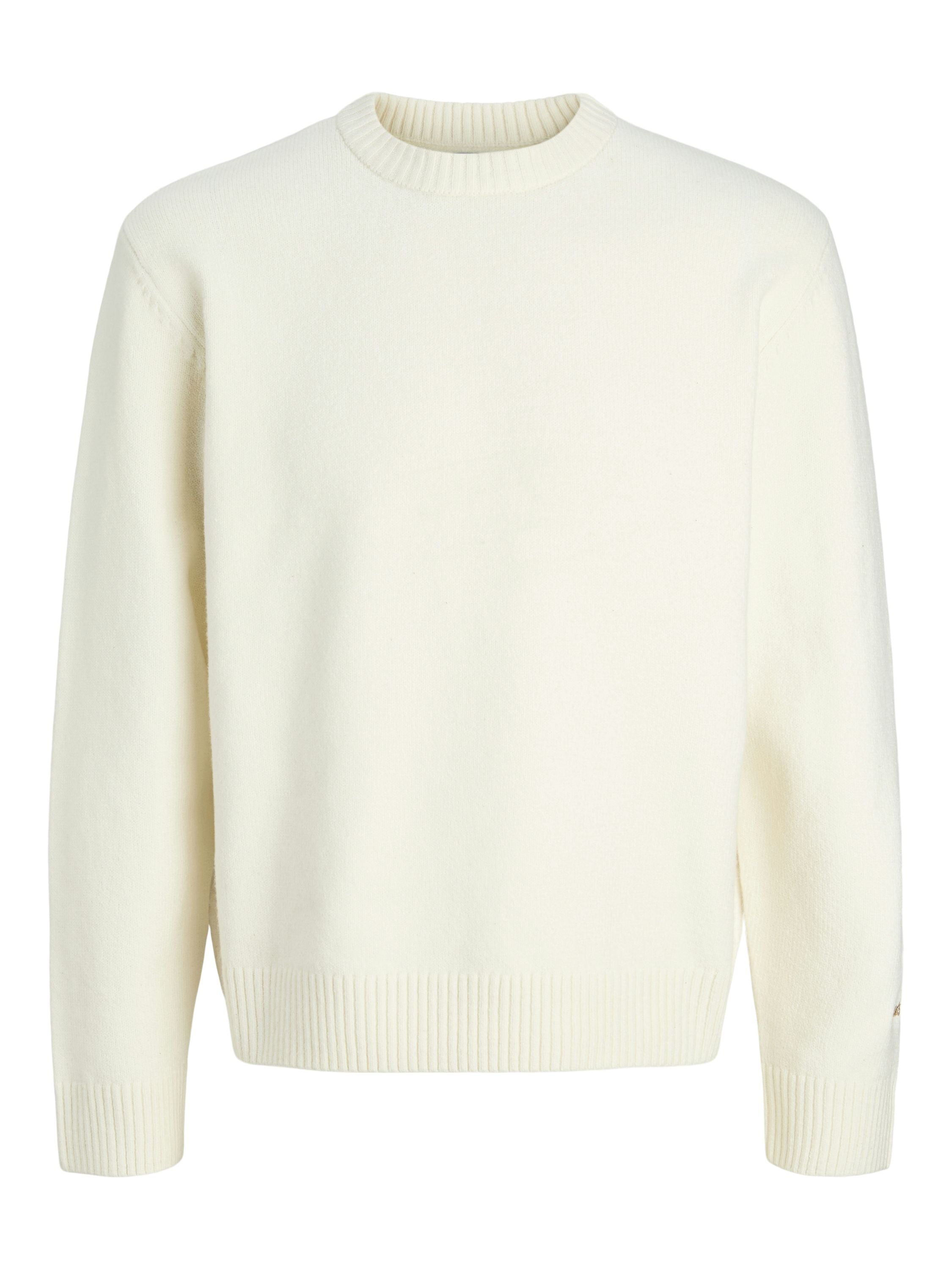 Strickpullover aus Baumwollmix - Sea Salt - Creme